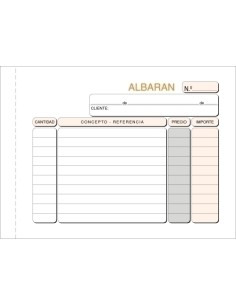 TALONARIO ALBARANES 8º APDO DUPLI LOAN T-123 - 1 unidad